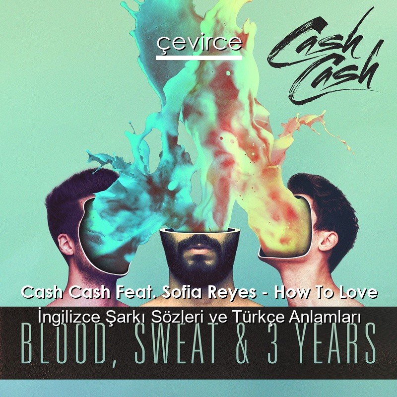 Cash Cash Feat. Sofia Reyes – How To Love İngilizce Şarkı Sözleri Türkçe Anlamları