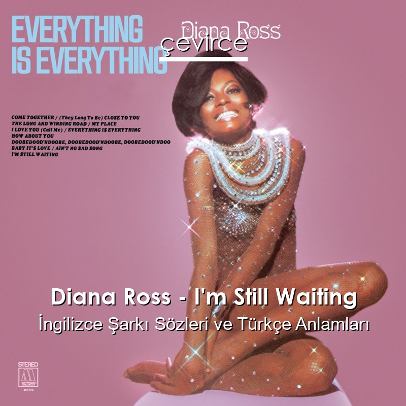 Diana Ross – I’m Still Waiting İngilizce Şarkı Sözleri Türkçe Anlamları