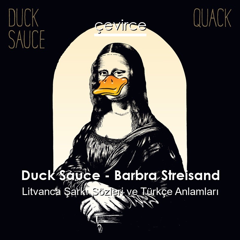 Duck Sauce – Barbra Streisand Litvanca Şarkı Sözleri Türkçe Anlamları