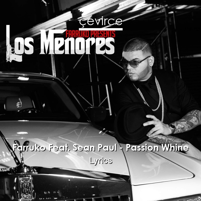 Farruko Feat. Sean Paul – Passion Whine Lyrics