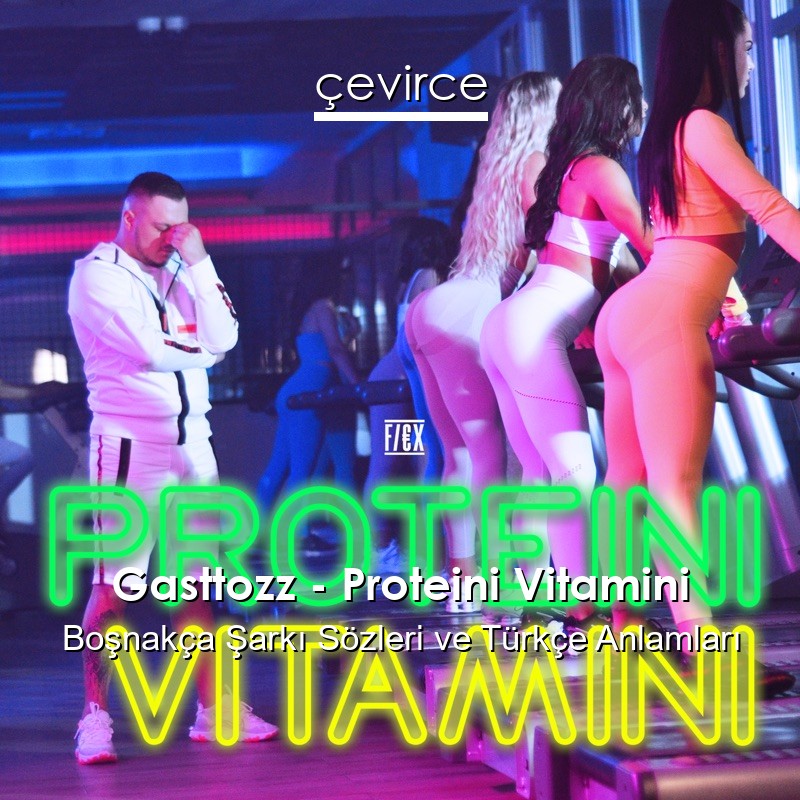 Gasttozz – Proteini Vitamini Boşnakça Şarkı Sözleri Türkçe Anlamları