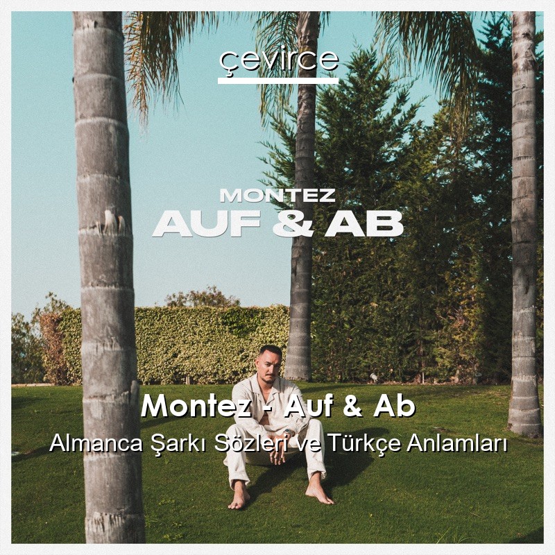 Montez – Auf & Ab Almanca Şarkı Sözleri Türkçe Anlamları