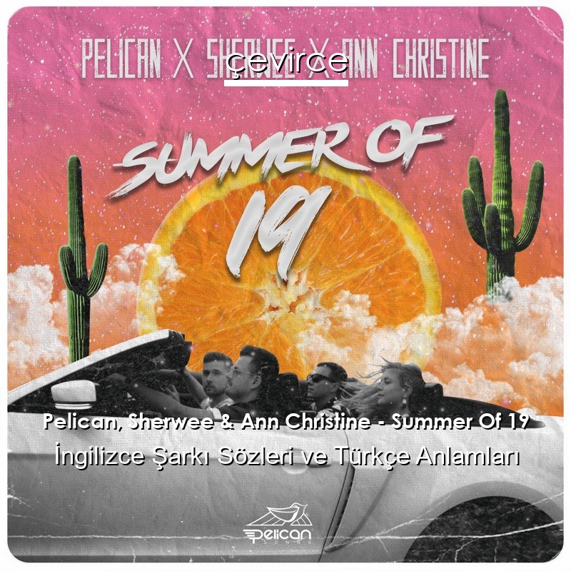 Pelican, Sherwee & Ann Christine – Summer Of 19 İngilizce Şarkı Sözleri Türkçe Anlamları