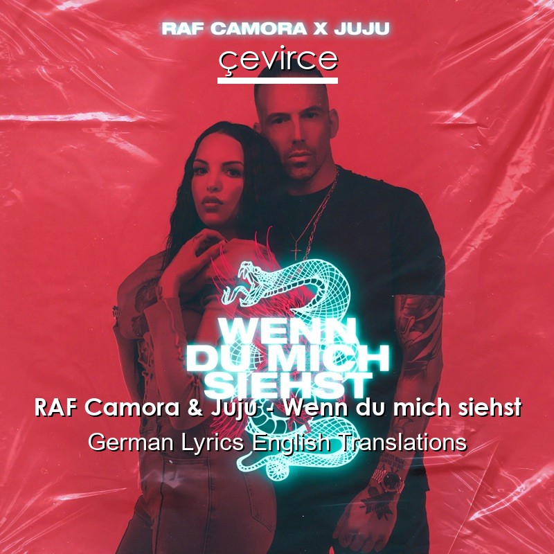 RAF Camora & Juju – Wenn du mich siehst German Lyrics English Translations