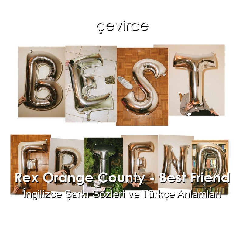 Rex Orange County – Best Friend İngilizce Şarkı Sözleri Türkçe Anlamları