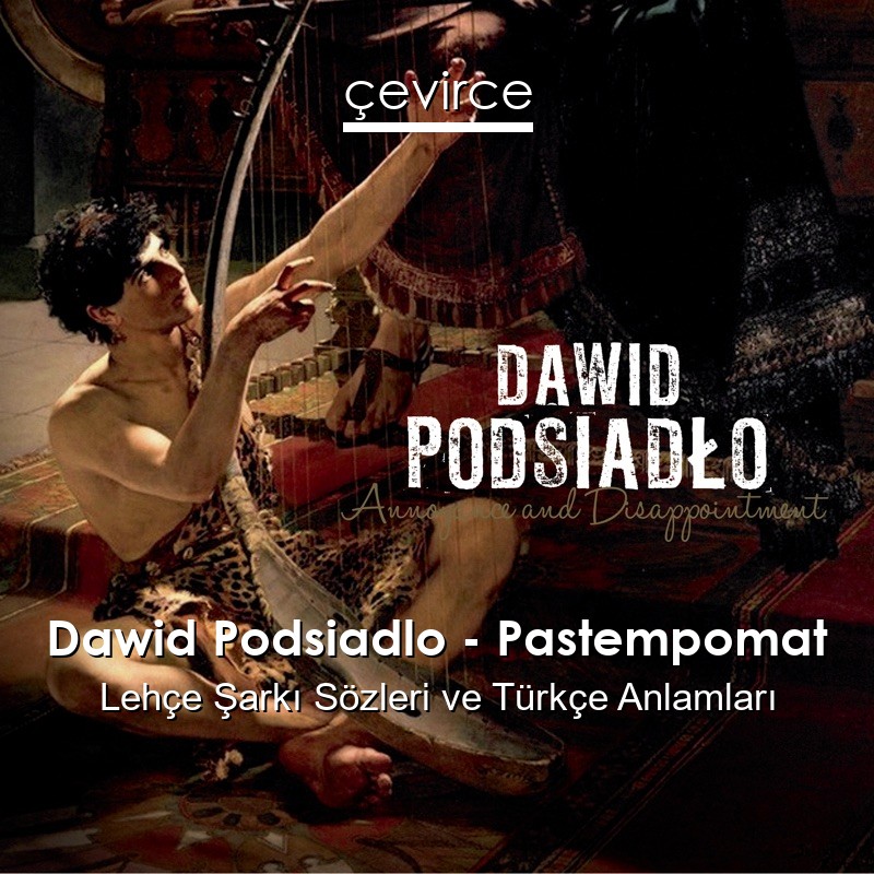 Dawid Podsiadlo – Pastempomat Lehçe Şarkı Sözleri Türkçe Anlamları