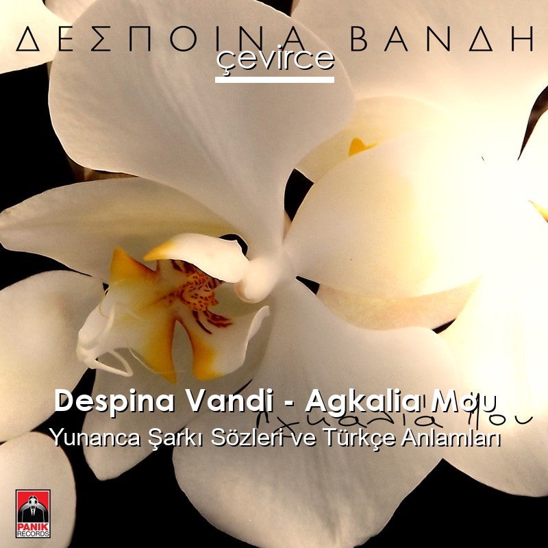 Despina Vandi – Agkalia Mou Yunanca Şarkı Sözleri Türkçe Anlamları