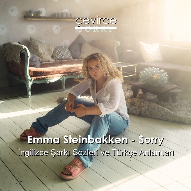 Emma Steinbakken – Sorry İngilizce Şarkı Sözleri Türkçe Anlamları