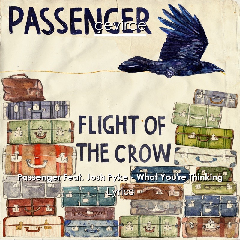 Passenger Feat. Josh Pyke – What You’re Thinking Lyrics