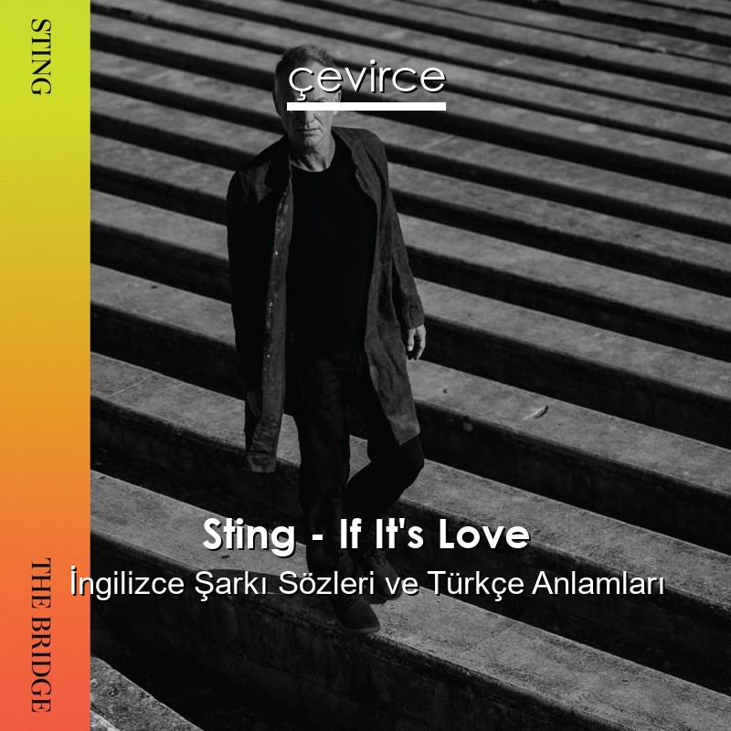 Sting – If It’s Love İngilizce Şarkı Sözleri Türkçe Anlamları