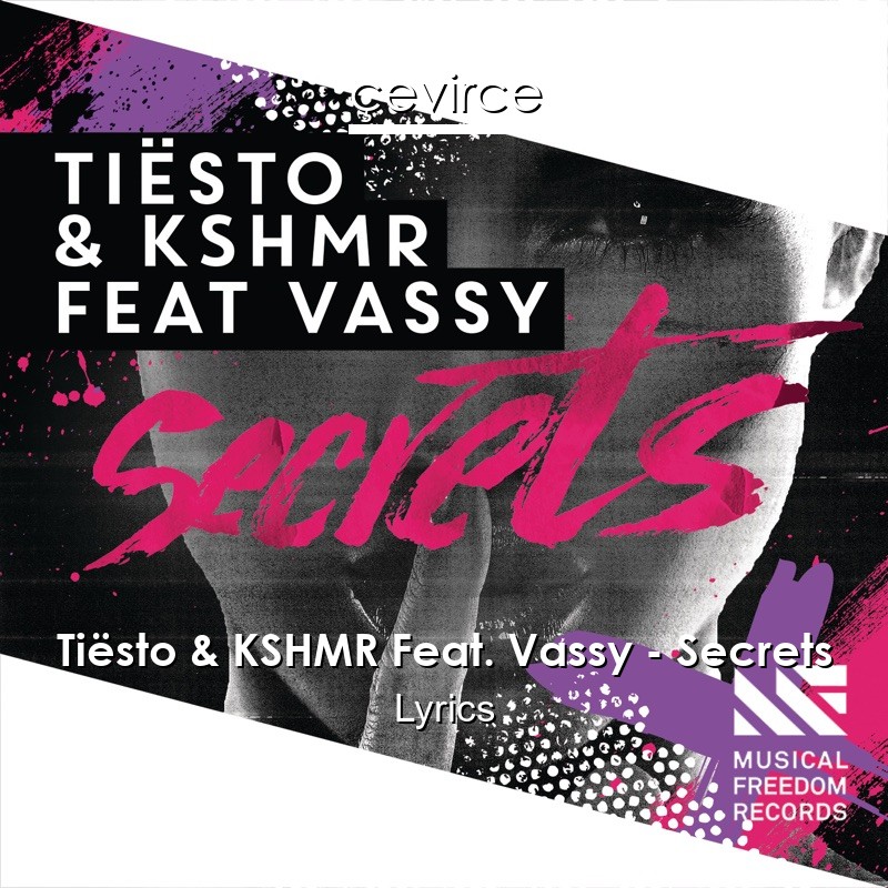 Tiësto & KSHMR Feat. Vassy – Secrets Lyrics