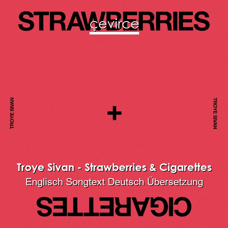 Troye Sivan – Strawberries & Cigarettes Englisch Songtext Deutsch Übersetzung