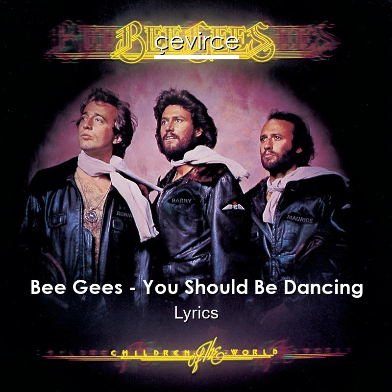 Bee Gees – You Should Be Dancing Lyrics