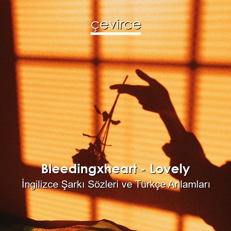 Bleedingxheart – Lovely İngilizce Şarkı Sözleri Türkçe Anlamları