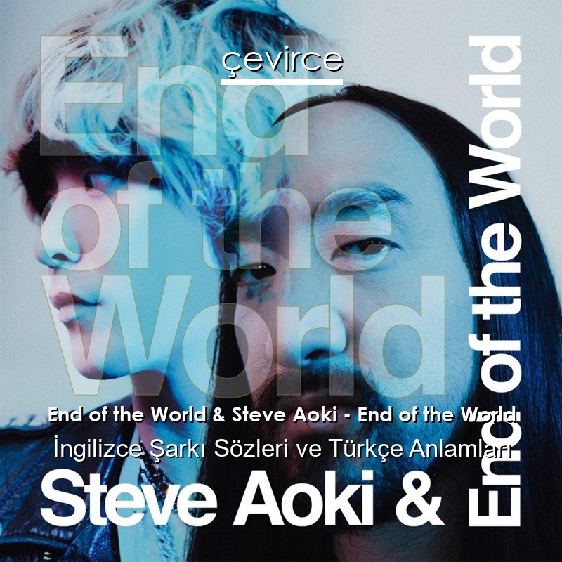 End of the World & Steve Aoki – End of the World İngilizce Şarkı Sözleri Türkçe Anlamları