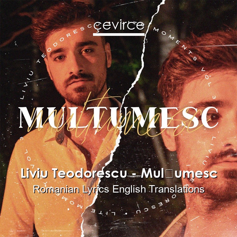 Liviu Teodorescu – Mulțumesc Romanian Lyrics English Translations