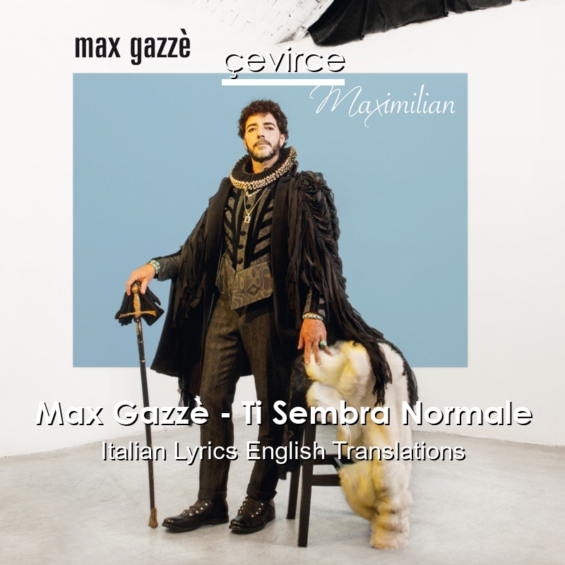 Max Gazzè – Ti Sembra Normale Italian Lyrics English Translations