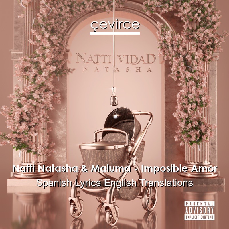 Natti Natasha & Maluma – Imposible Amor Spanish Lyrics English Translations