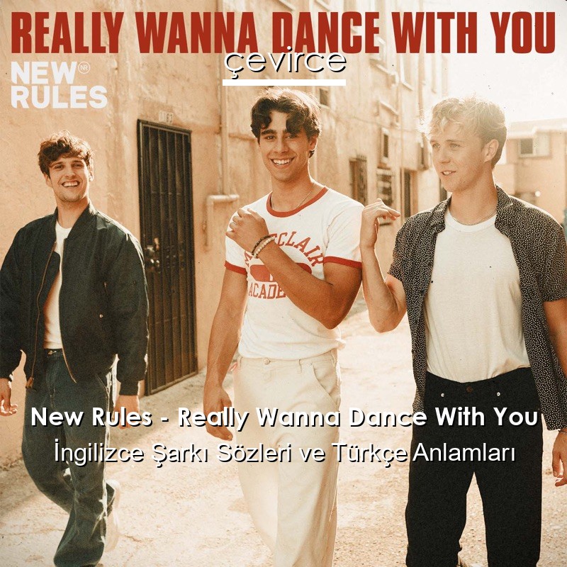 New Rules – Really Wanna Dance With You İngilizce Şarkı Sözleri Türkçe Anlamları