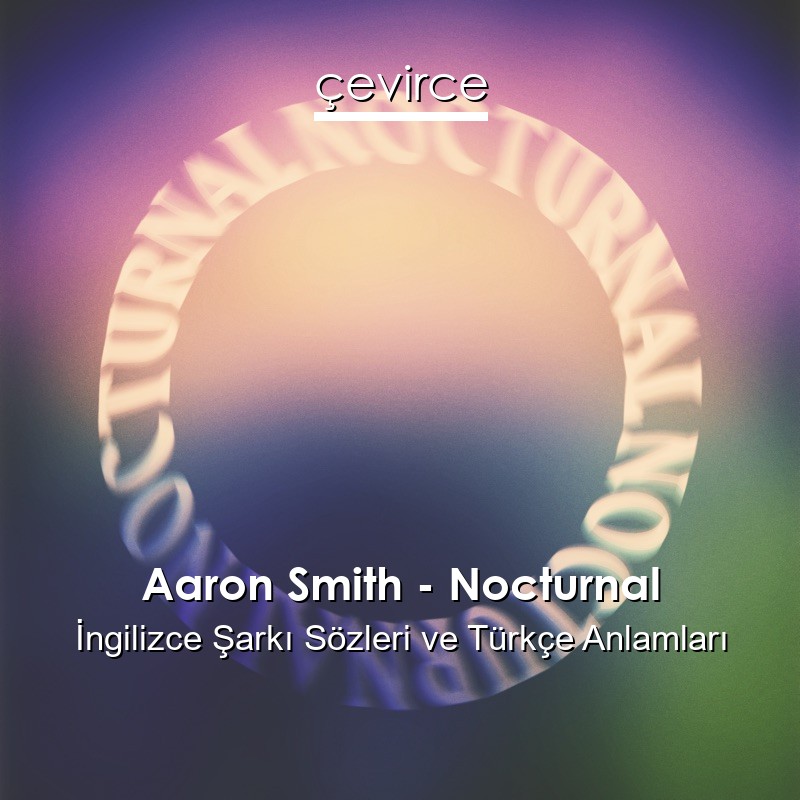 Aaron Smith – Nocturnal İngilizce Şarkı Sözleri Türkçe Anlamları