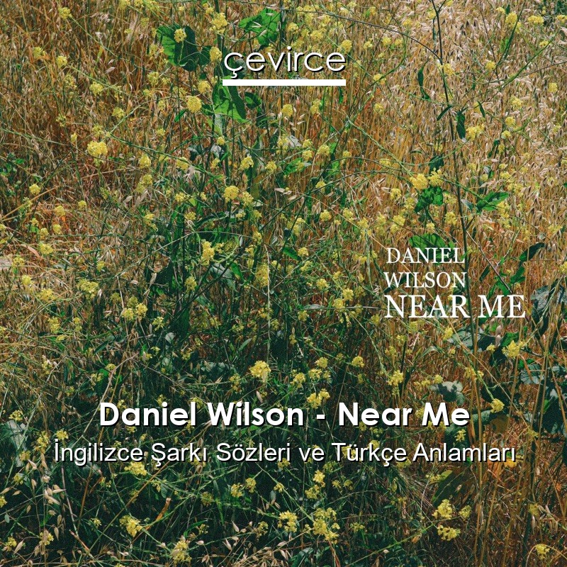 Daniel Wilson – Near Me İngilizce Şarkı Sözleri Türkçe Anlamları