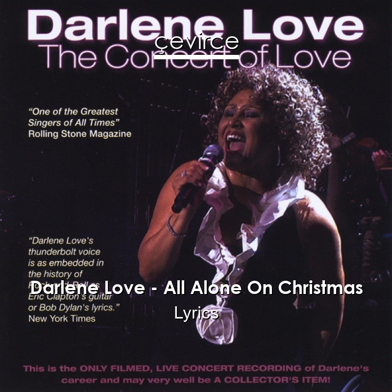 Darlene Love – All Alone On Christmas Lyrics