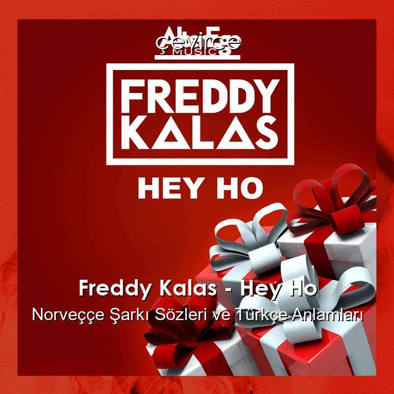 Freddy Kalas – Hey Ho Norveççe Şarkı Sözleri Türkçe Anlamları