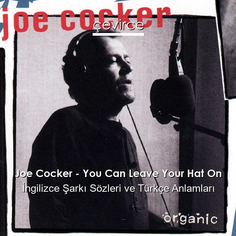 Joe Cocker – You Can Leave Your Hat On İngilizce Şarkı Sözleri Türkçe Anlamları