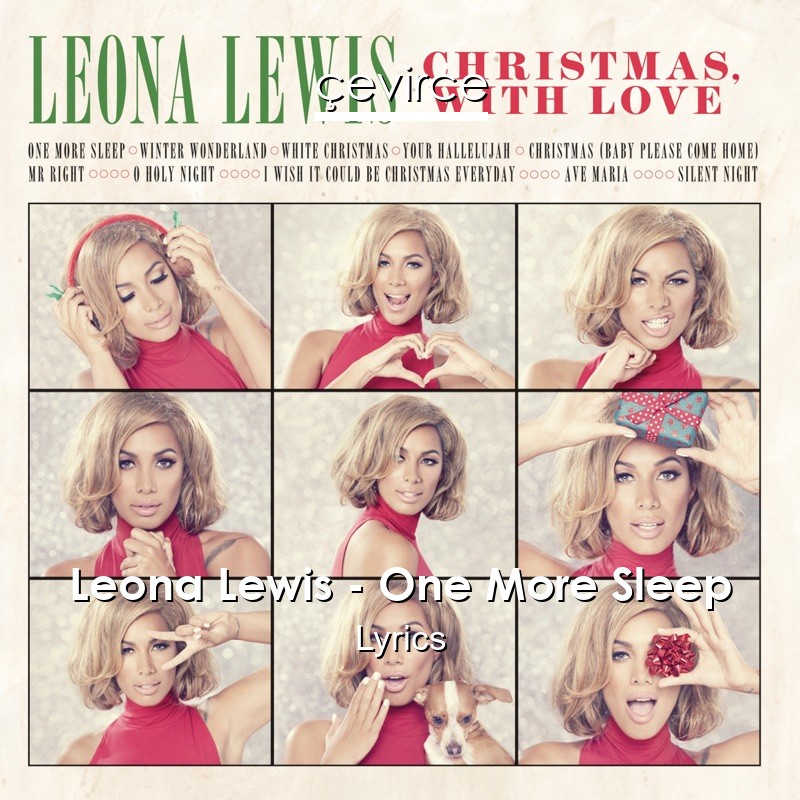 Leona Lewis – One More Sleep Lyrics