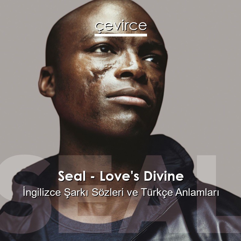 Seal – Love’s Divine İngilizce Şarkı Sözleri Türkçe Anlamları