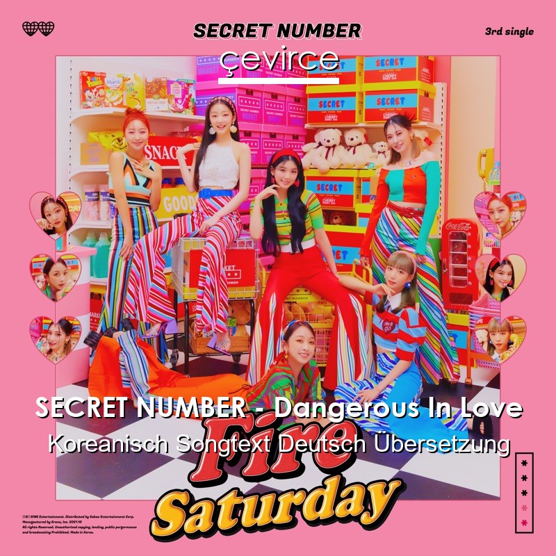 SECRET NUMBER – Dangerous In Love Koreanisch Songtext Deutsch Übersetzung