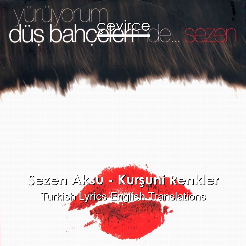 Sezen Aksu – Kurşuni Renkler Turkish Lyrics English Translations