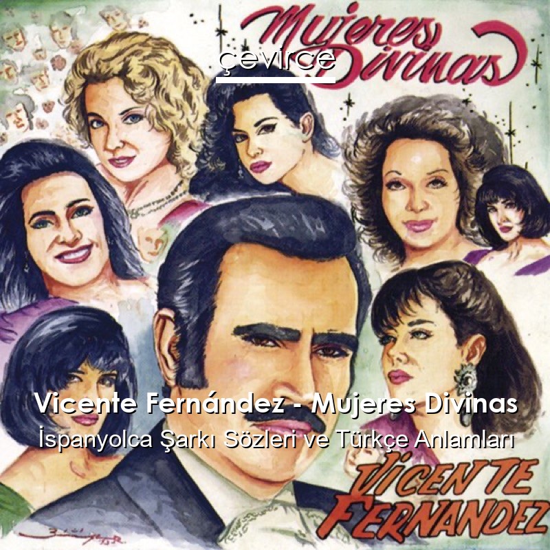 Vicente Fernández – Mujeres Divinas İspanyolca Şarkı Sözleri Türkçe Anlamları