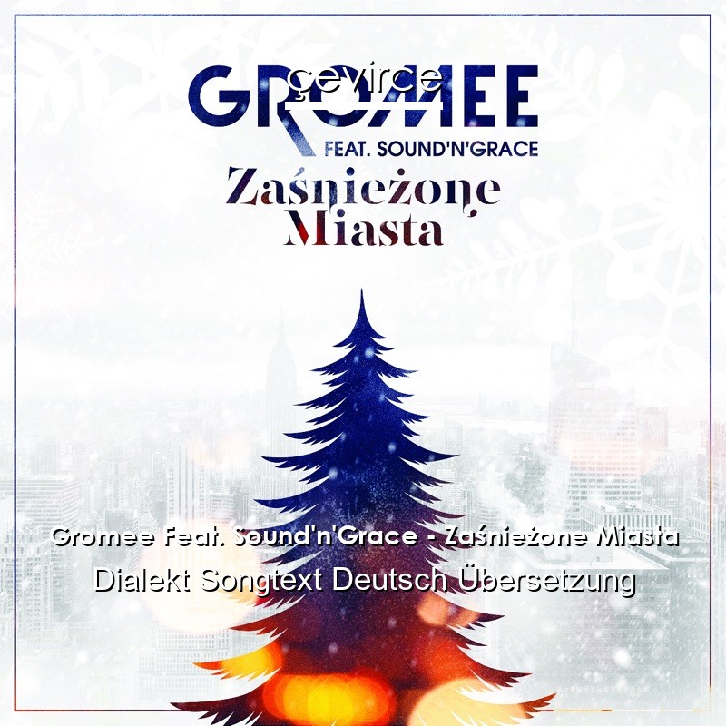 Gromee Feat. Sound’n’Grace – Zaśnieżone Miasta Dialekt Songtext Deutsch Übersetzung