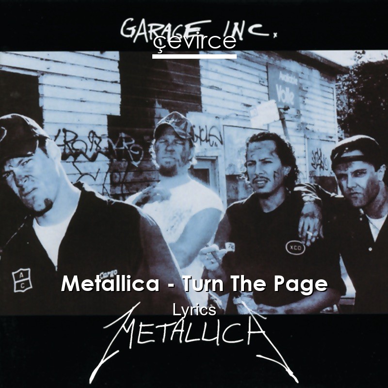 Metallica – Turn The Page Lyrics