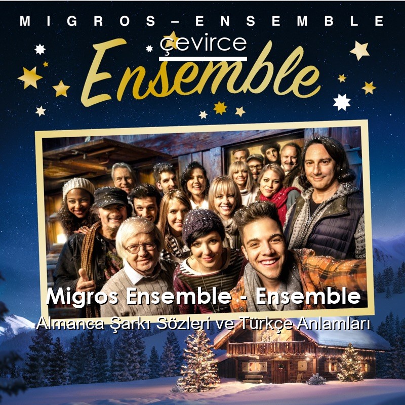 Migros Ensemble – Ensemble Almanca Şarkı Sözleri Türkçe Anlamları