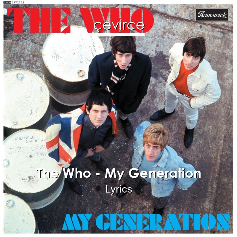 The Who – My Generation Lyrics