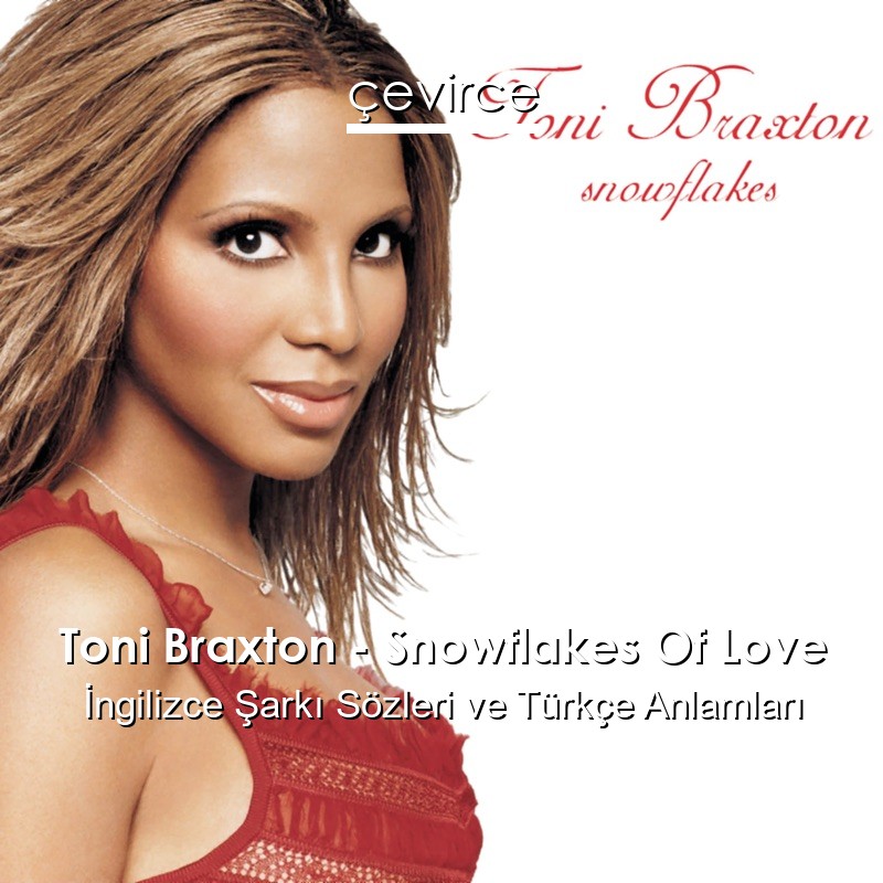 Toni Braxton – Snowflakes Of Love İngilizce Şarkı Sözleri Türkçe Anlamları