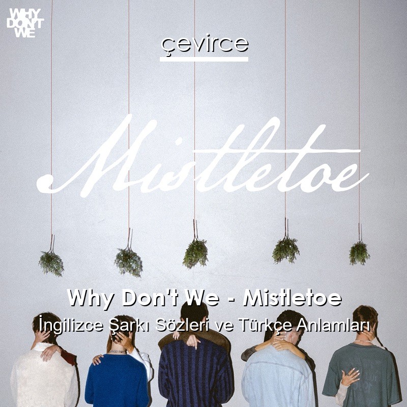 Why Don’t We – Mistletoe İngilizce Şarkı Sözleri Türkçe Anlamları