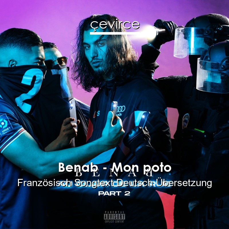 Benab – Mon poto Französisch Songtext Deutsch Übersetzung