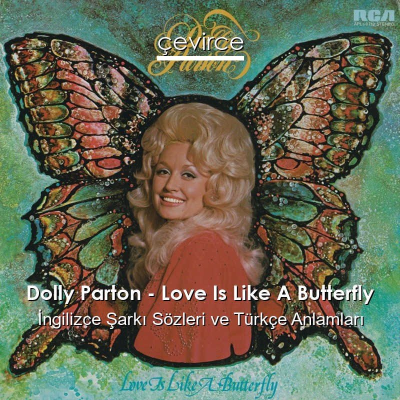 Dolly Parton – Love Is Like A Butterfly İngilizce Şarkı Sözleri Türkçe Anlamları