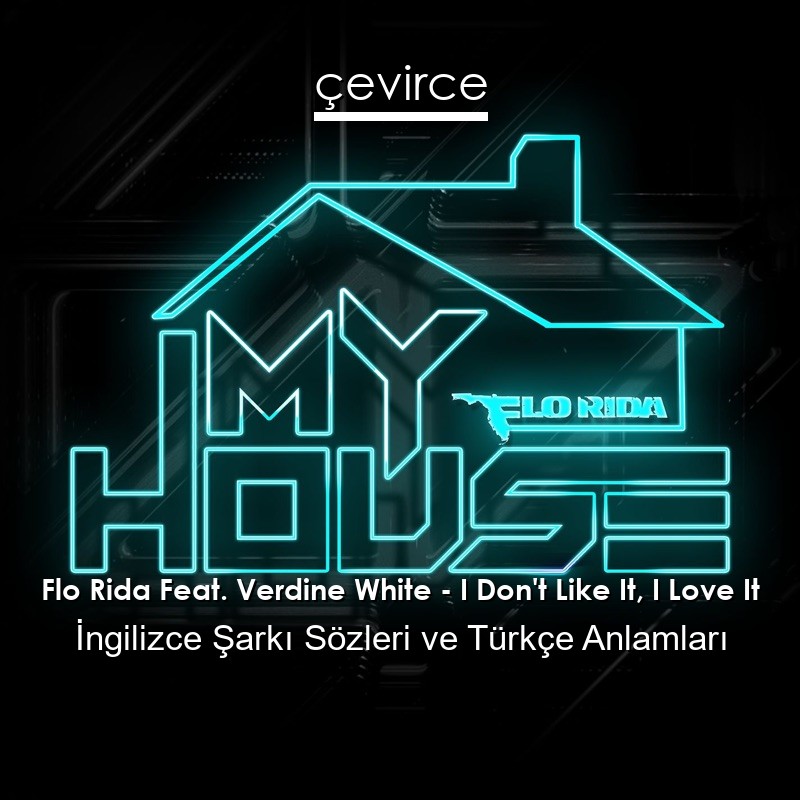 Flo Rida Feat. Verdine White – I Don’t Like It, I Love It İngilizce Şarkı Sözleri Türkçe Anlamları