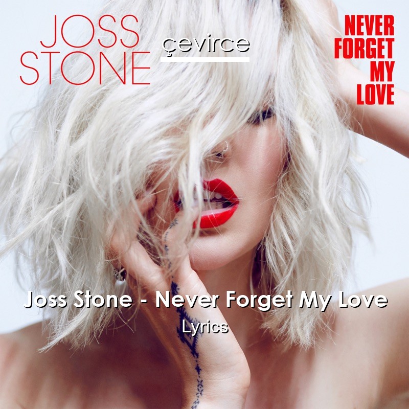 Joss Stone – Never Forget My Love Lyrics