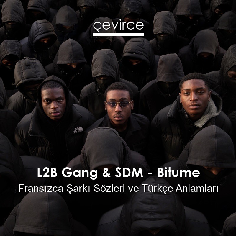 L2B Gang & SDM – Bitume Fransızca Şarkı Sözleri Türkçe Anlamları