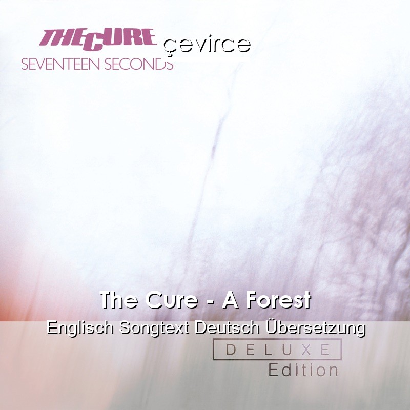 The Cure – A Forest Englisch Songtext Deutsch Übersetzung