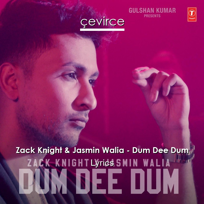 Zack Knight & Jasmin Walia – Dum Dee Dum Lyrics