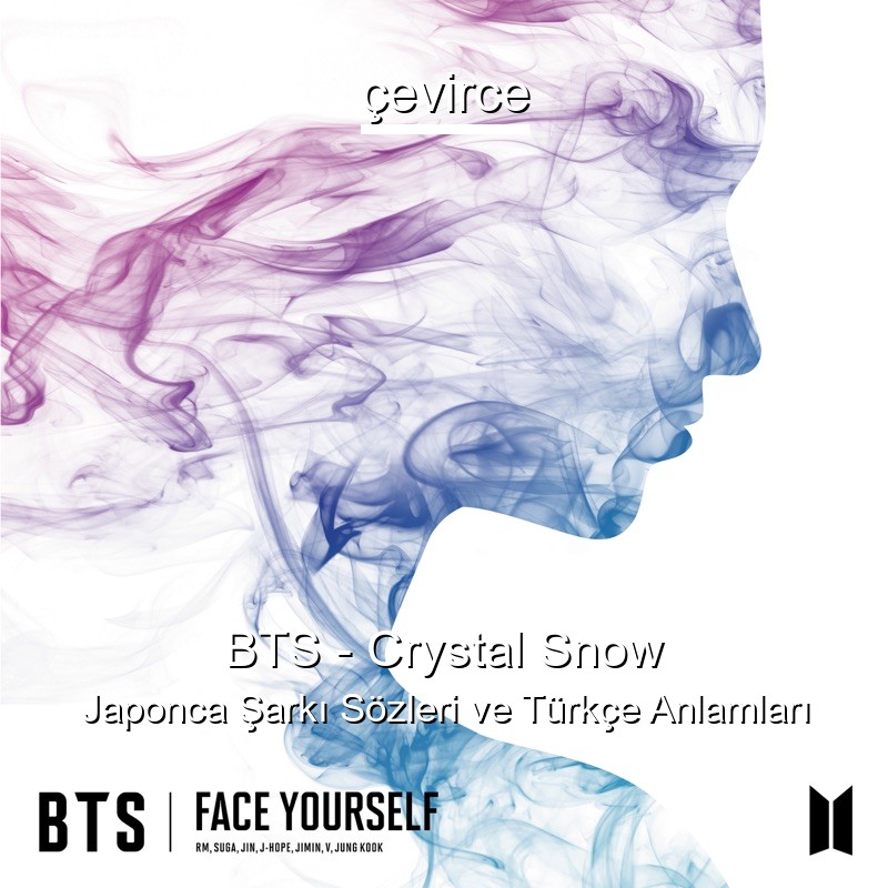 BTS – Crystal Snow Japonca Şarkı Sözleri Türkçe Anlamları