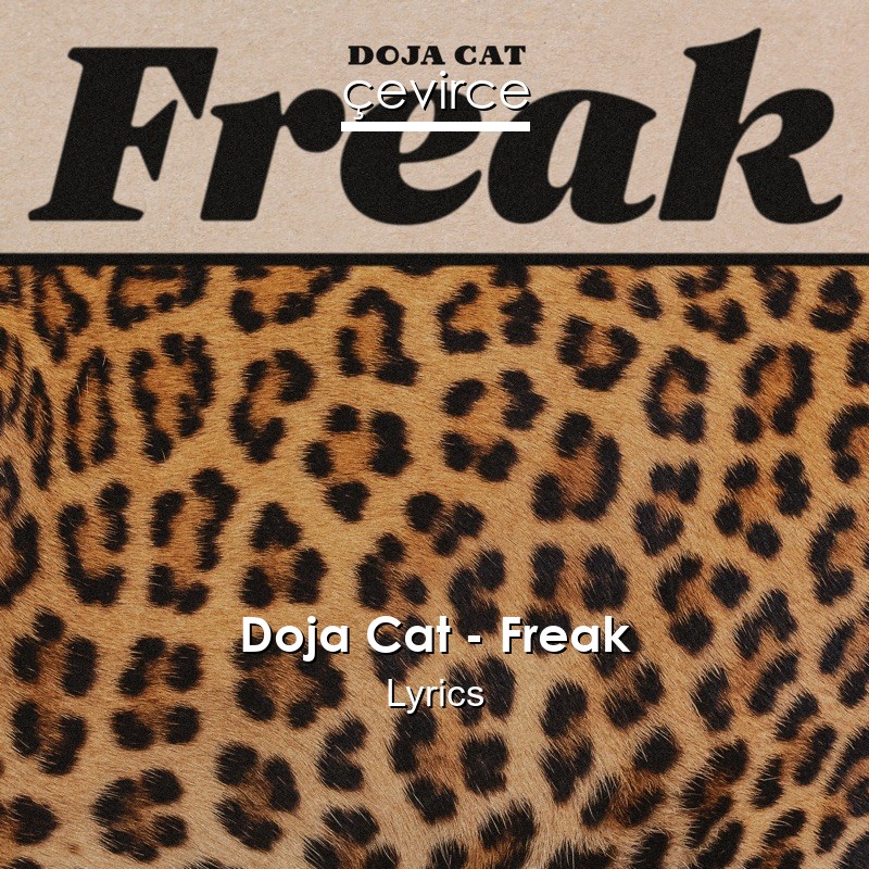 Doja Cat – Freak Lyrics