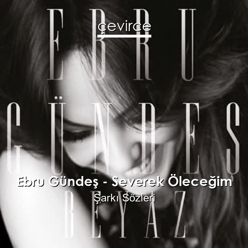 Ebru Gündeş – Severek Öleceğim Şarkı Sözleri