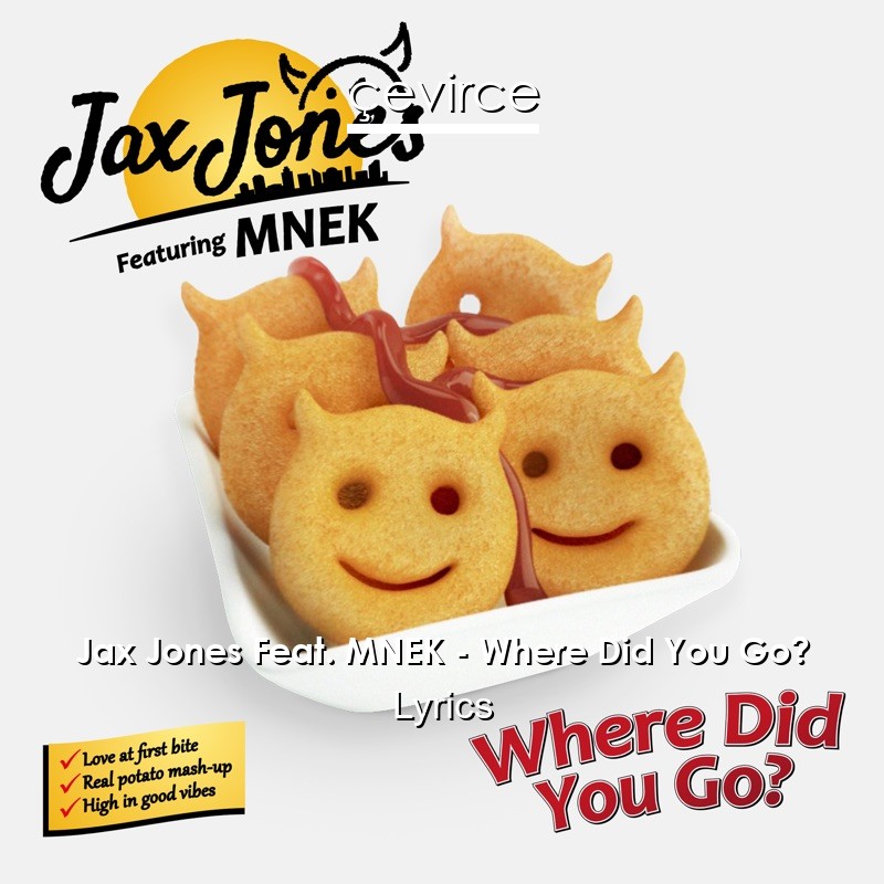 Jax Jones Feat. MNEK – Where Did You Go? Lyrics